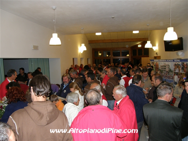 Rinfresco offerto ai presenti - 114 Congresso SAT  