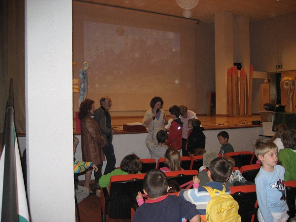 Incontro con le Scuole Elementari 114 Congresso SAT - Foto di Cristina