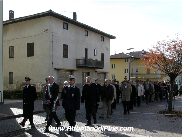 Alcune autoritá - momenti della sfilata