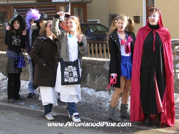 Maschere del carnevale 2008 di Pineé