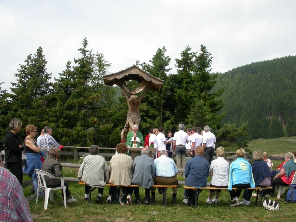 Gita a Malga Cambroncoi del Coro Santa Giuliana di Sternigo - foto Bruno Ioriatti