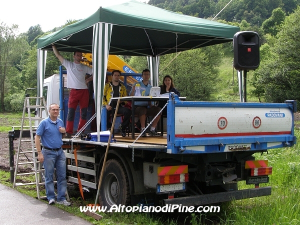 Alcuni degli organizzatori/cronometristi - Mai Zeder 2008