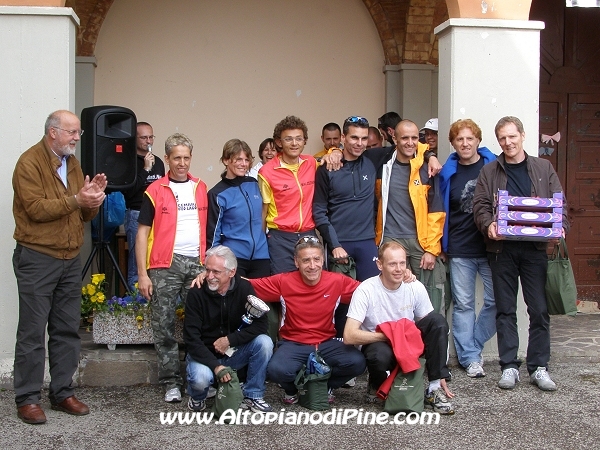 La squadra maschile seconda classificata 10 Over - Mai Zeder 2008