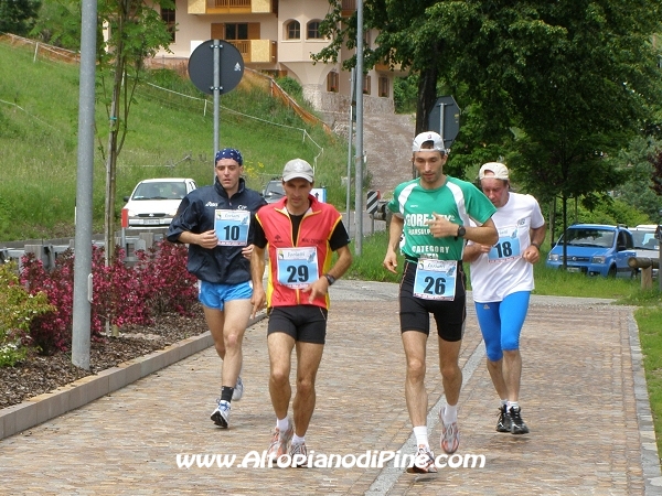 Alcuni atleti in corsa individuale - Mai Zeder 2008