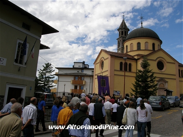 La fine della processione