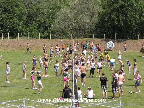 I campi del Green Volley 3x3 edizione 2008