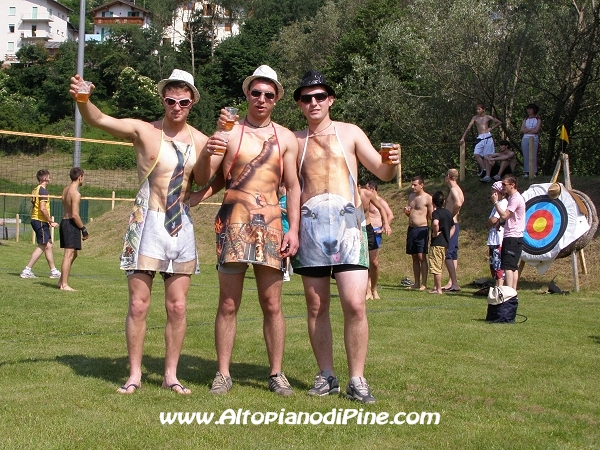 Una delle squadre partecipanti - Green Volley edizione 2008