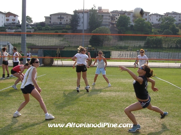 Una azione - Green Volley edizione 2008