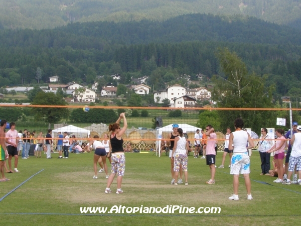 Momenti della finale femminile - Green Volley edizione 2008