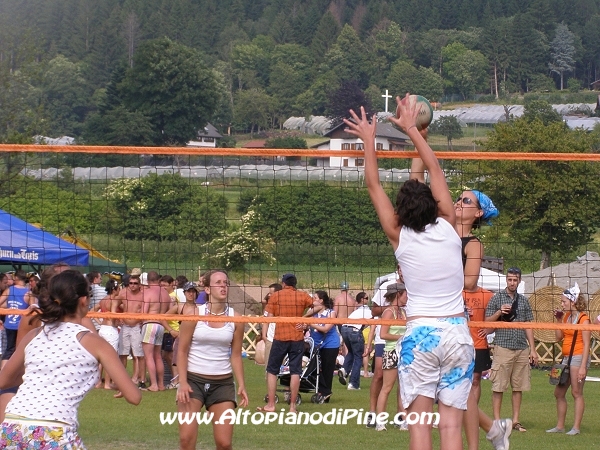 Momenti della finale femminile - Green Volley edizione 2008