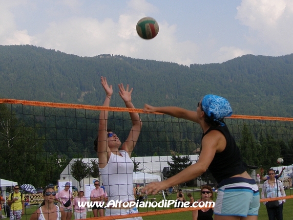 Momenti della finale femminile - Green Volley edizione 2008