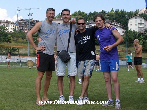 Atleti partecipanti al Green Volley edizione 2008