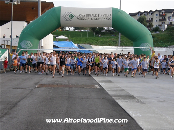 La partenza della Tut Piné 2008