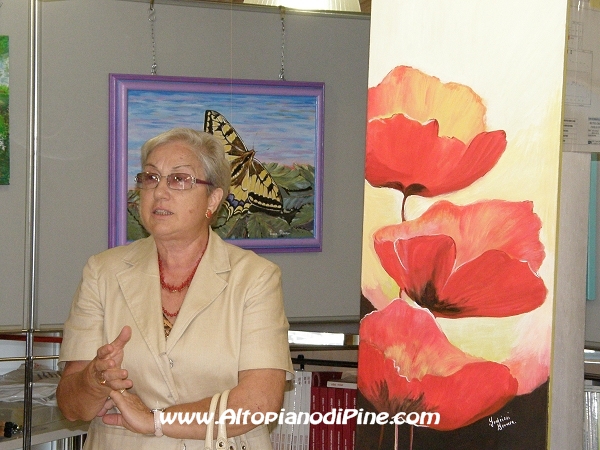 L'assesore presente all'inaugurazione 