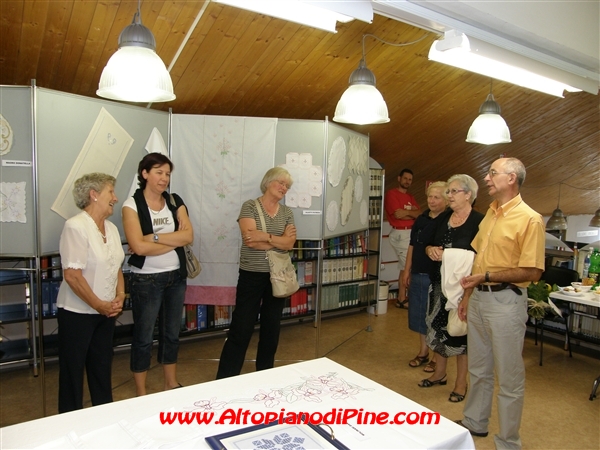 Un momento dell'inaugurazione