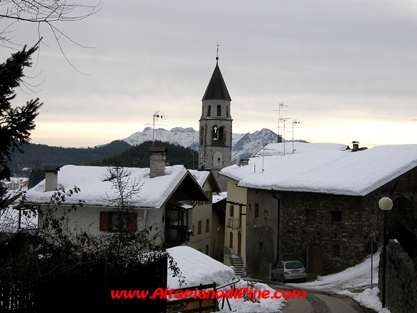 L'antica pieve di Baselga - gennaio 2009
