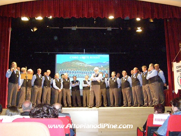 Festa Patronale Madonna di Piné 2008 - il Coro Abete Rosso