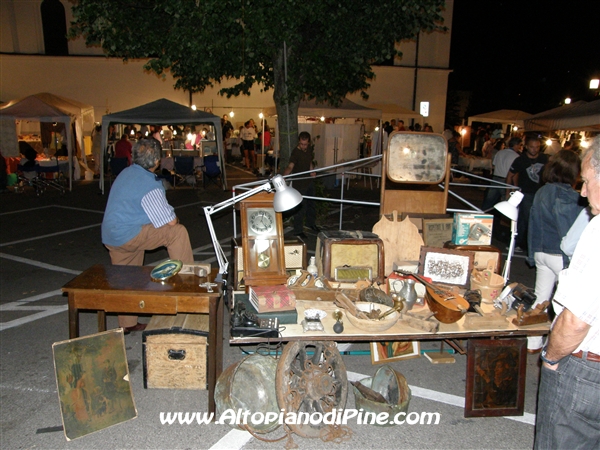 Mercatino dei Gaudenti - Piné  sotto le stelle 2008 - 13 agosto 2008 