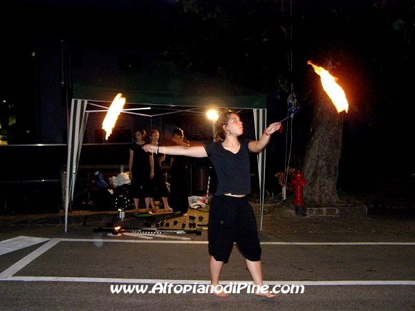 Piné  sotto le stelle 2008 - giochi di fuoco