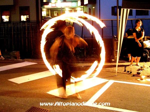 Piné  sotto le stelle 2008 - giochi di fuoco