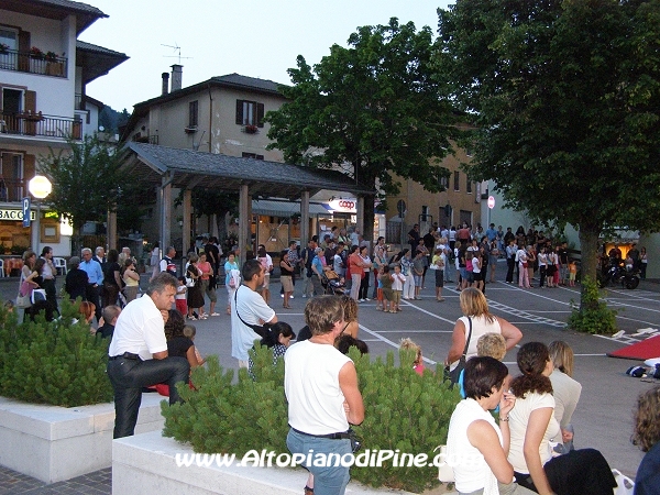 Piné  sotto le stelle 2008 - il pubblico presente