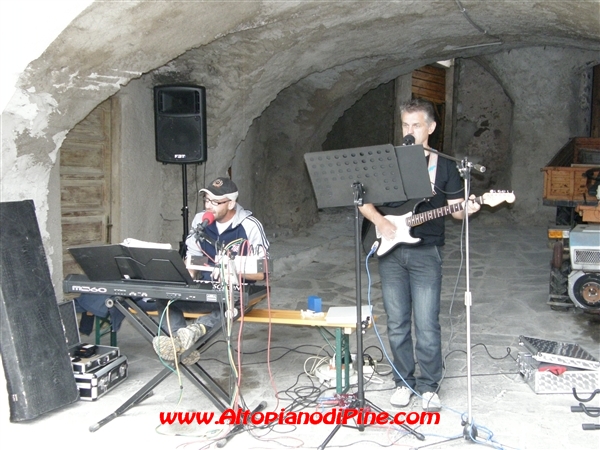 I musicisti che hanno animato il pomeriggio