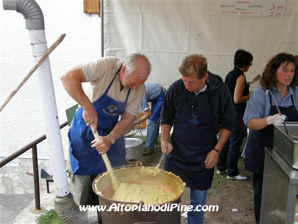 Cottura della polenta