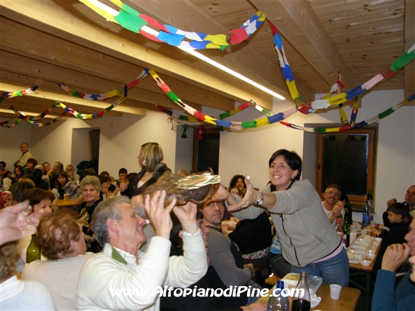La vincitrice del Indovina il numero - Sagra S. Luzia 2008