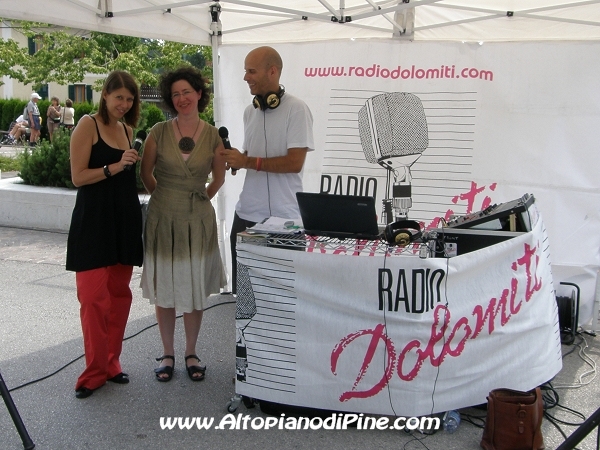 Intervista di Radio Dolomiti a Lorenza Biasetto diretto ApT - AgriCulture 2009 - Baselga di Pine'