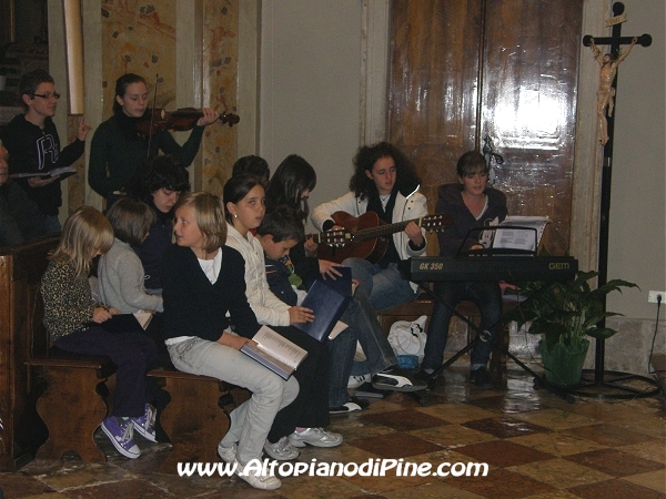 Il coro dei giovani