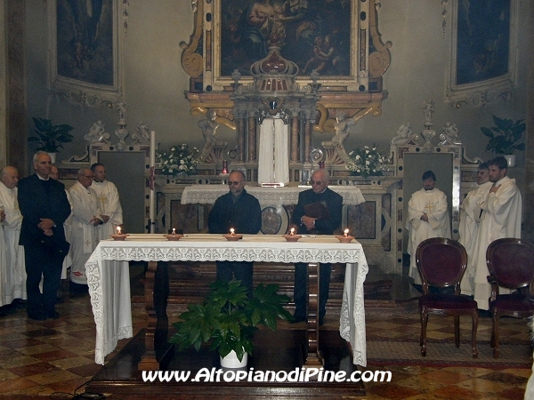 Cerimonia di benvenuto a don Giuseppe Seppi e a don Stefano Volani