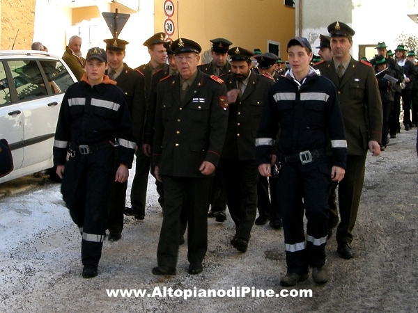 Allievi e Vigili del Fuoco Volontari di Baselga di Pine'