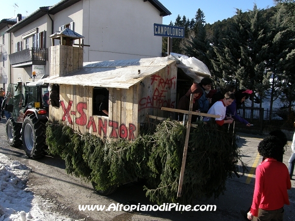 Il carro X-Santor - Carnevale 2009 