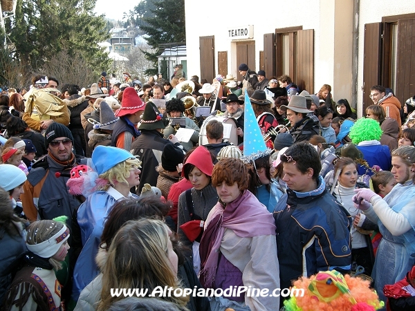 Maschere del Carnevale di Baselga 2009 