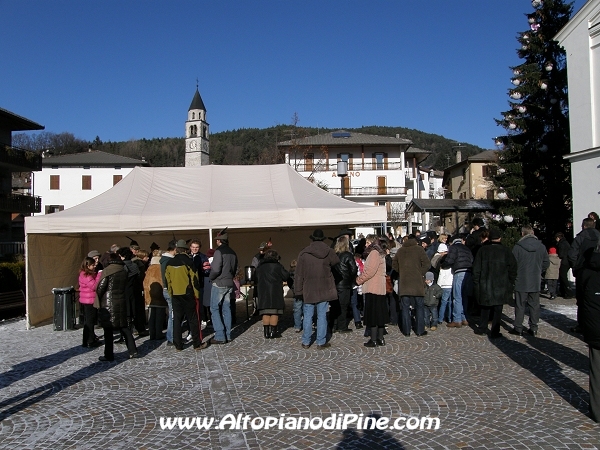 Brindisi preparato dagli Alpini di Baselga