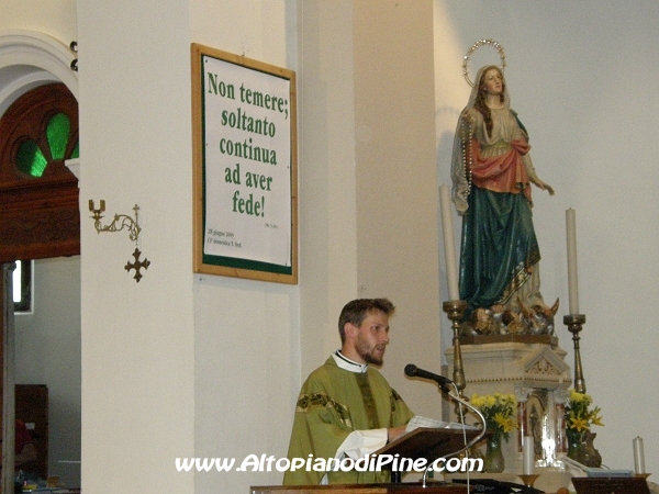 Un momento di riflessione su quanto scritto nel Vangelo di oggi