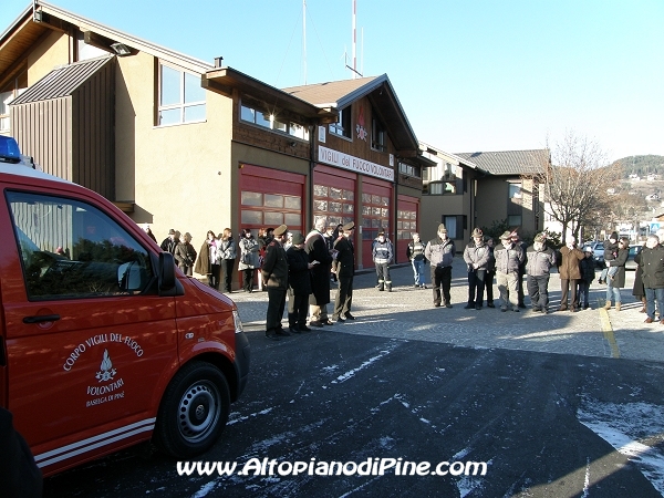 Benedizione automezzi Vigili del Fuoco Volontari di Baselga di Pine'