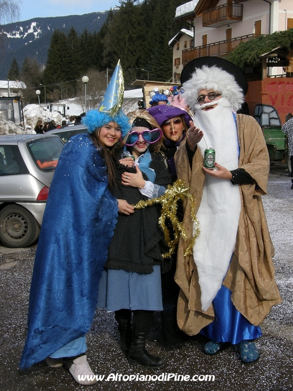 Alcune maschere del Carneval Bedolero 2009