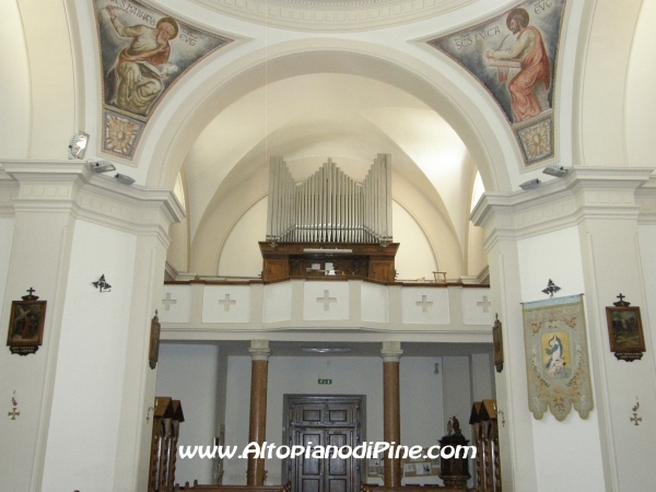 L'organo della Chiesa di San Rocco 