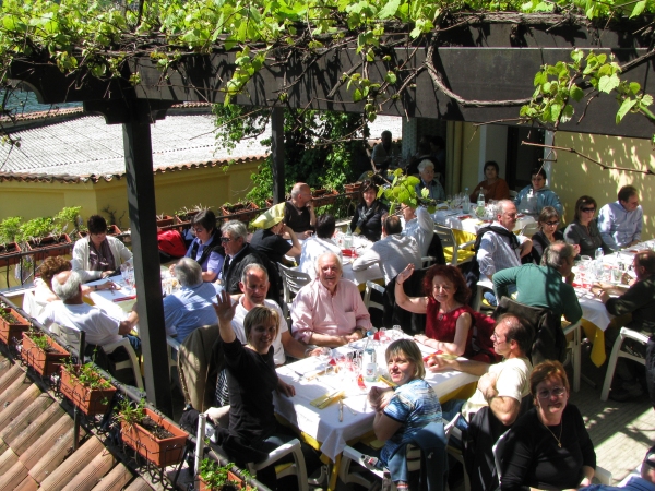 Momenti del pranzo - foto Bruno Ioriatti