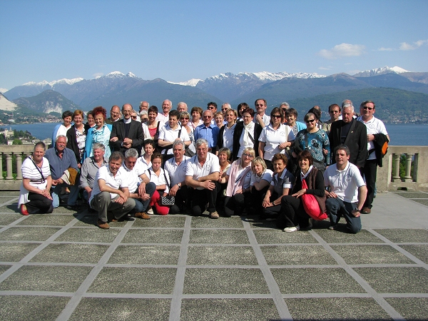 Foto di gruppo dei partecipanti alla gita