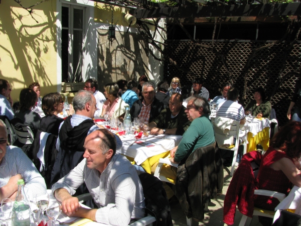 Momenti del pranzo - foto Bruno Ioriatti