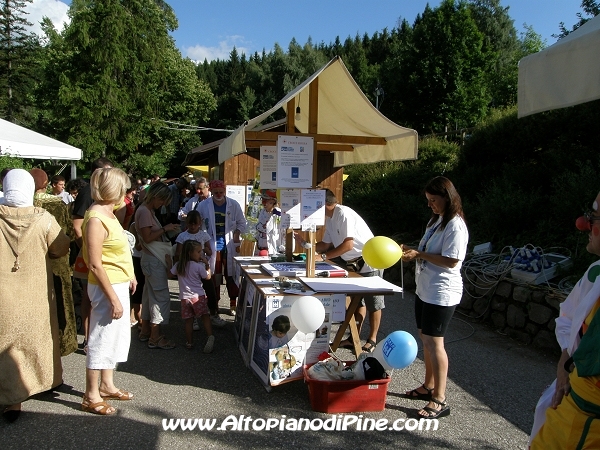 Stand della Clown-terapia - Dragon Festival 2009 - Baselga di Pine'