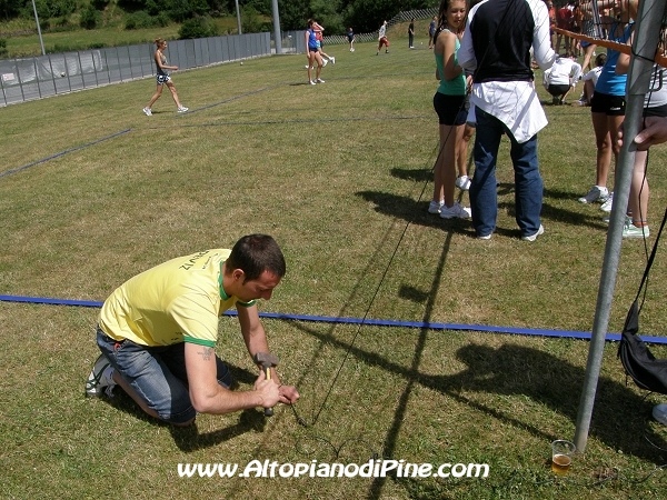 Rapiditá anche nelle riparazioni - Green Volley 3x3 edizione 2009