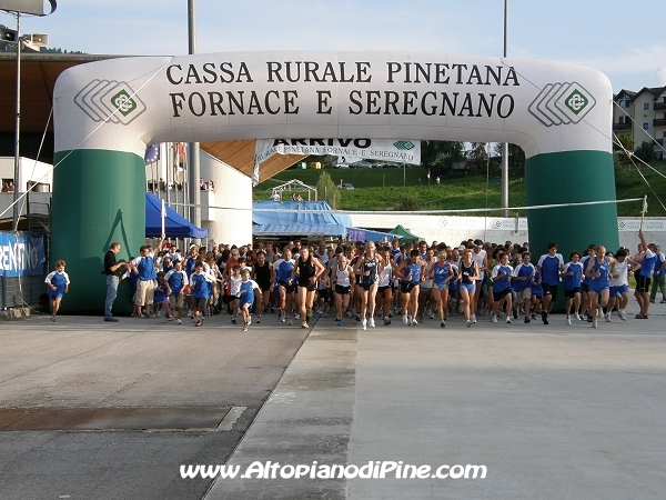 La partenza della Tut Piné 2009 