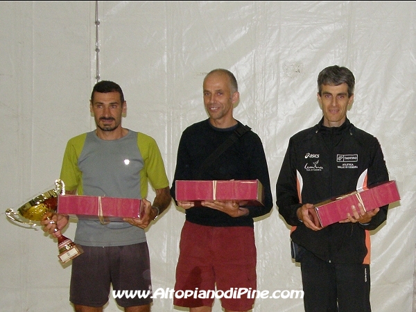 Il podio maschile - Tut Piné 2009 