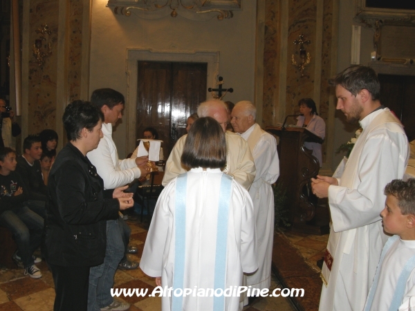 Pane e vino che diverranno il Corpo e il Sangue di Cristo