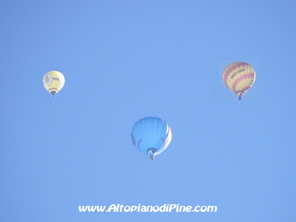 Le mongolfiere che hanno attraversato il cielo di Piné 