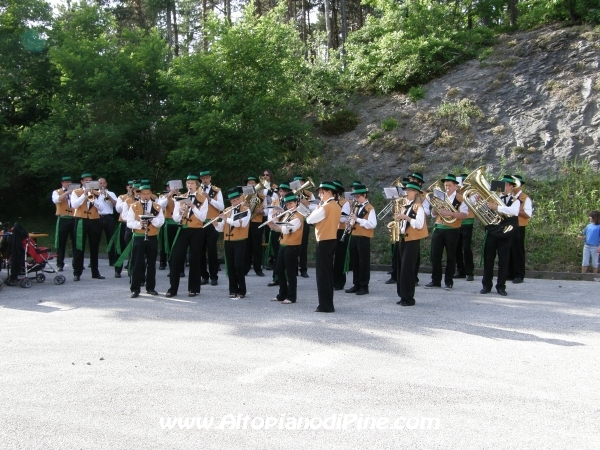Il Gruppo Bandistico Folk Pinetano - Festa Patronale Madonna di Piné 2009