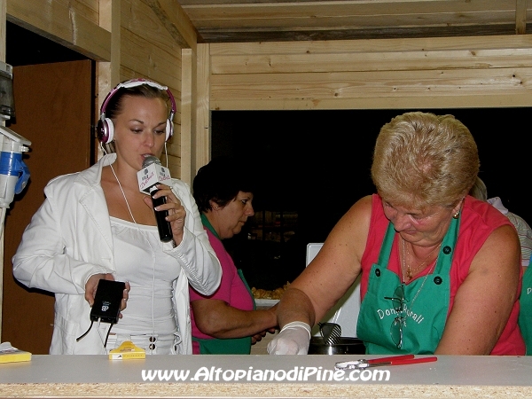 Interviste di Radio Dolomiti - Piné  sotto le stelle 2009 - 5 agosto 2009 